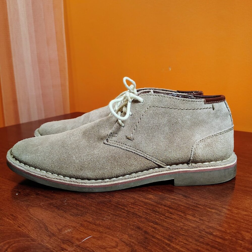 Kenneth Cole Desert Wind Suede Chukka Boots Men’s Casual Desert Shoes Size 9.5 - Picture 5 of 13